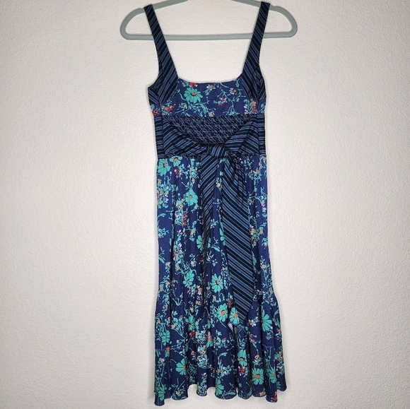 Free People Floral Retro Dress 4 - Picture 2 of 5